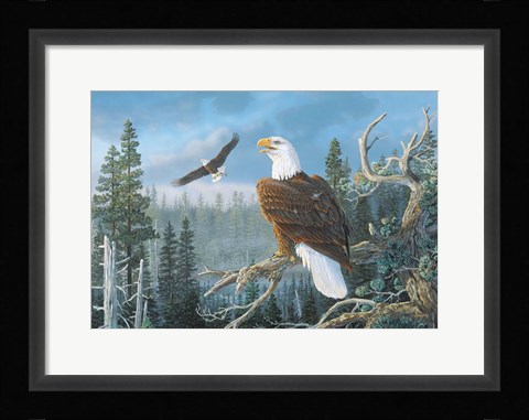 Framed Majestic Pair Print