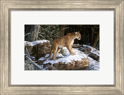 Framed High Country Lookout Print