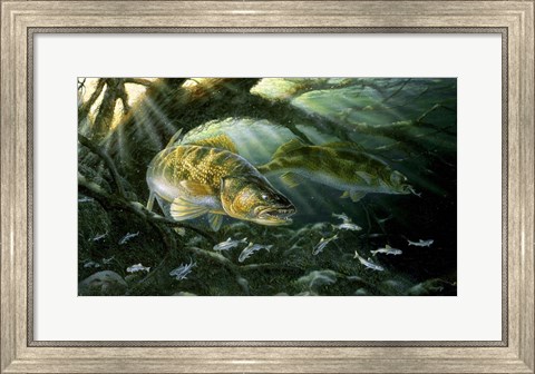 Framed River Queen Print