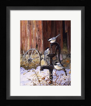 Framed At The Pump Print