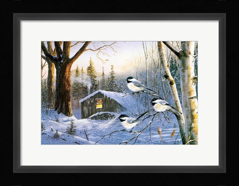 Framed Evening Shadows Print