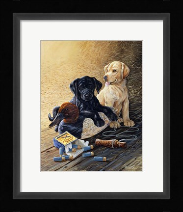 Framed Look Of Innocensce Print