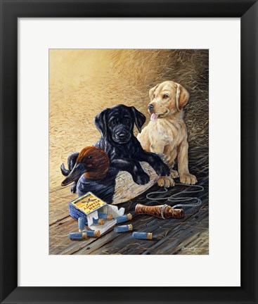 Framed Look Of Innocensce Print