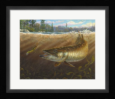 Framed Lucky Cast Print