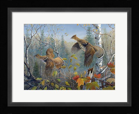 Framed October Wings Print