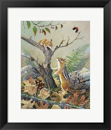 Framed What's Up Print