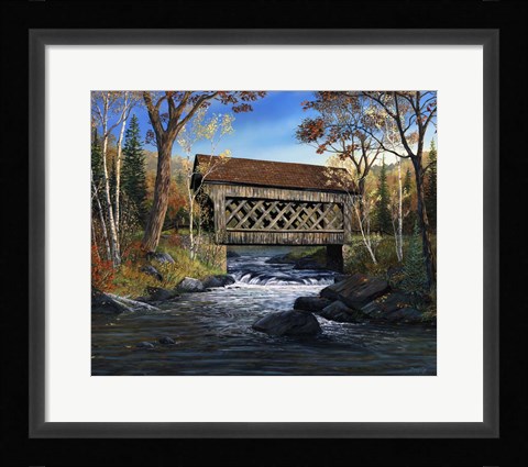 Framed Trout Creek Crossing Print