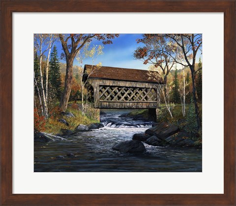 Framed Trout Creek Crossing Print