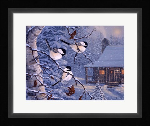 Framed Silverfrost Print