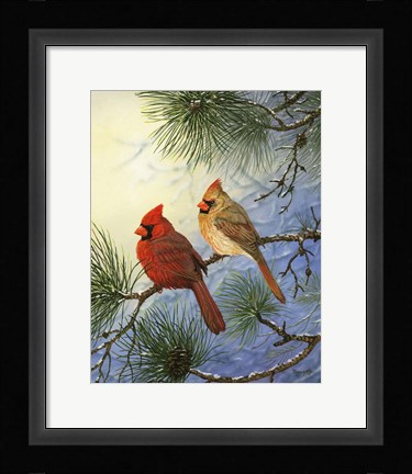 Framed Winter Solitude Print