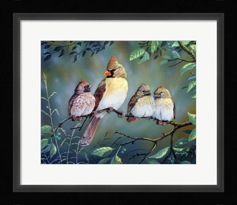 Framed In Trouble Again Print