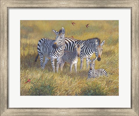 Framed Staying Close Print