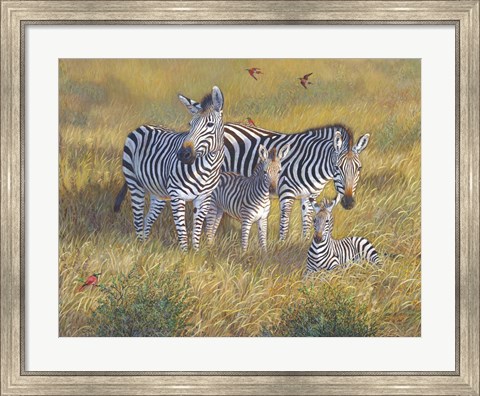 Framed Staying Close Print