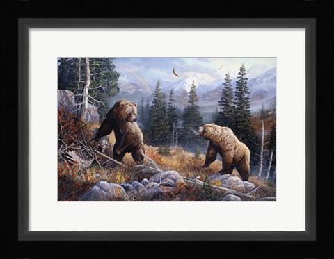 Framed Winner Take All Print