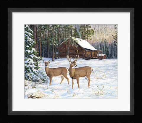 Framed Shack Final Two Print