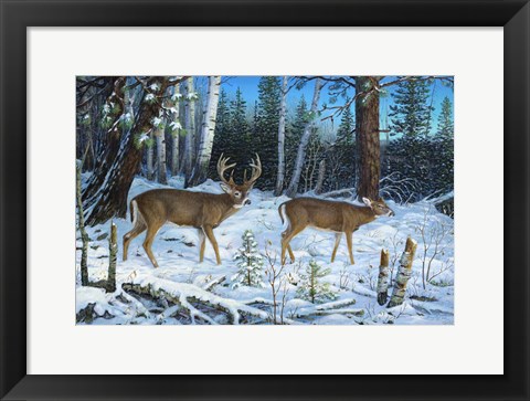 Framed Hunter's Ridge Print