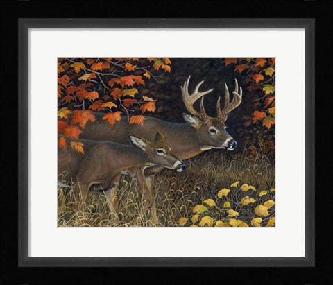 Framed Scent of Autumn Print