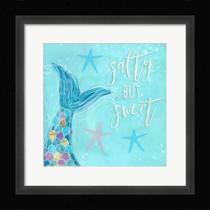 Framed Make Waves II Print