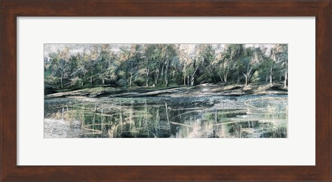 Framed Pastel Landscape Study Print