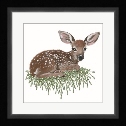 Framed Fawn Print
