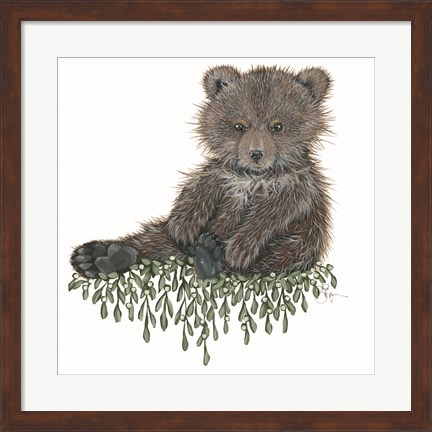 Framed Baby Bear Print