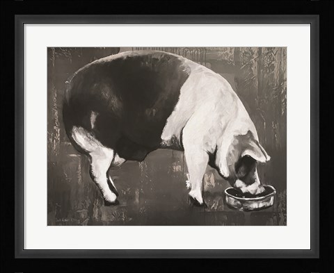 Framed This Little Piggy Print