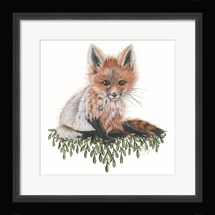 Framed Baby Fox Print