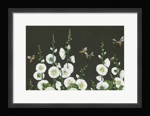 Framed Bees Print