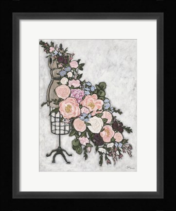 Framed Dress Mannequin Print