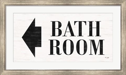 Framed Bath Room Print