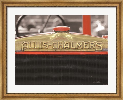 Framed Allis-Chalmers Print