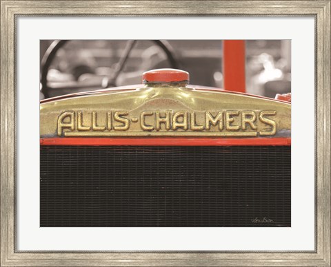 Framed Allis-Chalmers Print