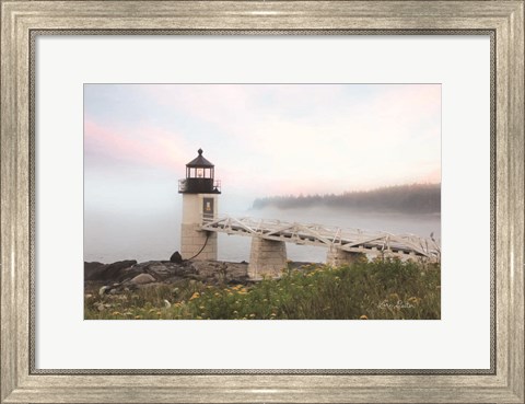 Framed Marshall Point Lighthouse Print