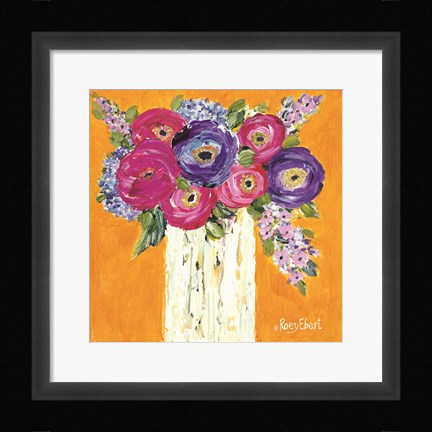 Framed Vase Full of Sunshine Print