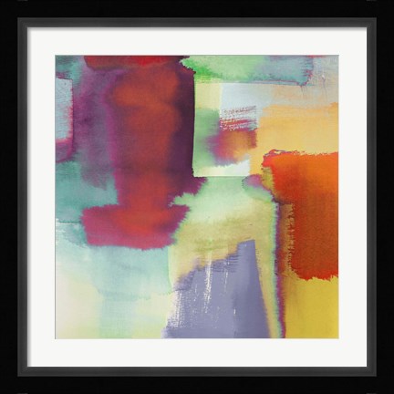 Framed Colors of Nature (detail I) Print