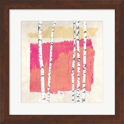 Framed Abstract Nature I Print