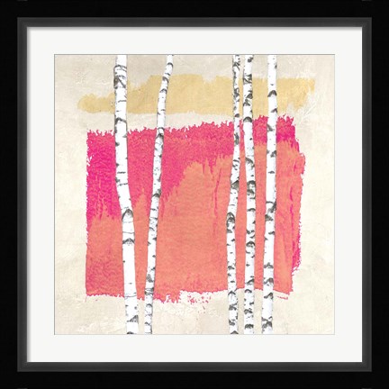 Framed Abstract Nature I Print