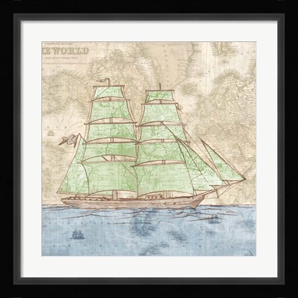 Framed Vessel II Print