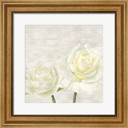 Framed Classic Roses I Print