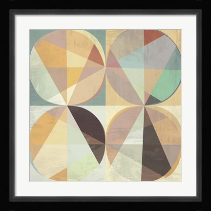 Framed Chromatica IV Print