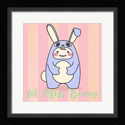 Framed Li'l Bunny Print