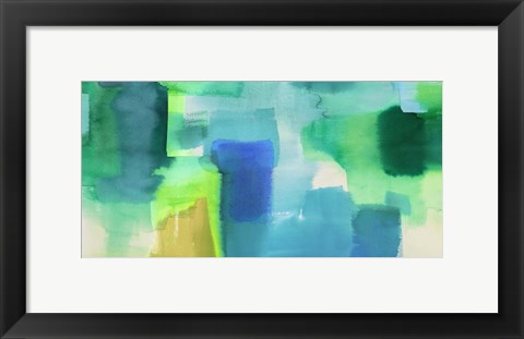 Framed Colors of Water Print