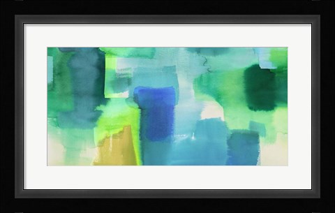 Framed Colors of Water Print