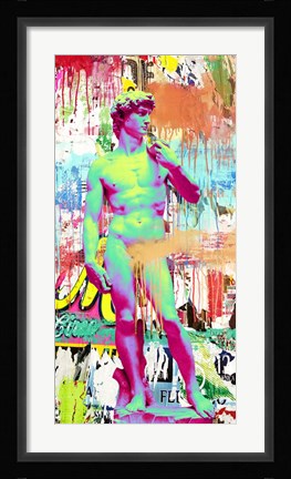 Framed David 2.0 Print