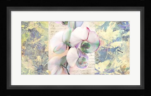 Framed Kaleidoscope Orchid Print