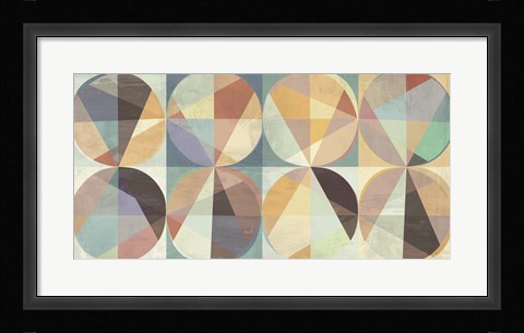 Framed Smooth Constellation I Print