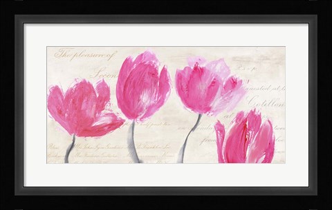 Framed Classic Tulips Print