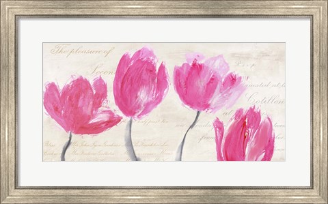 Framed Classic Tulips Print
