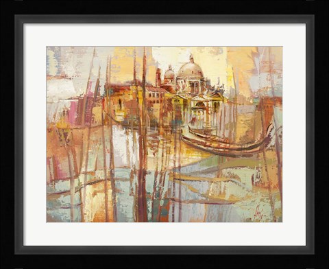 Framed Colori di Venezia Print