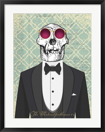 Framed Modern Gentleman #2 Print